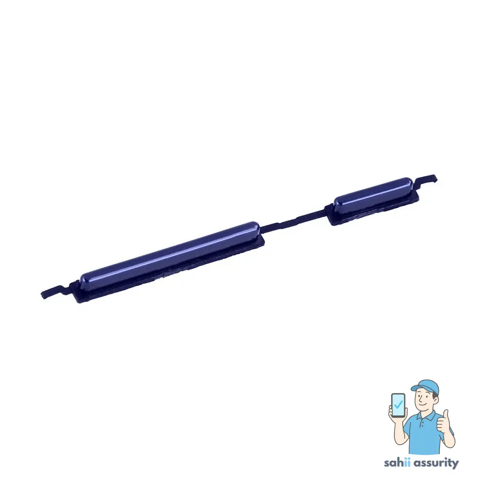 Volume Side Button Outer for Samsung Galaxy M21 Blue